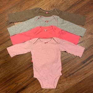 Long sleeves onesie multi color